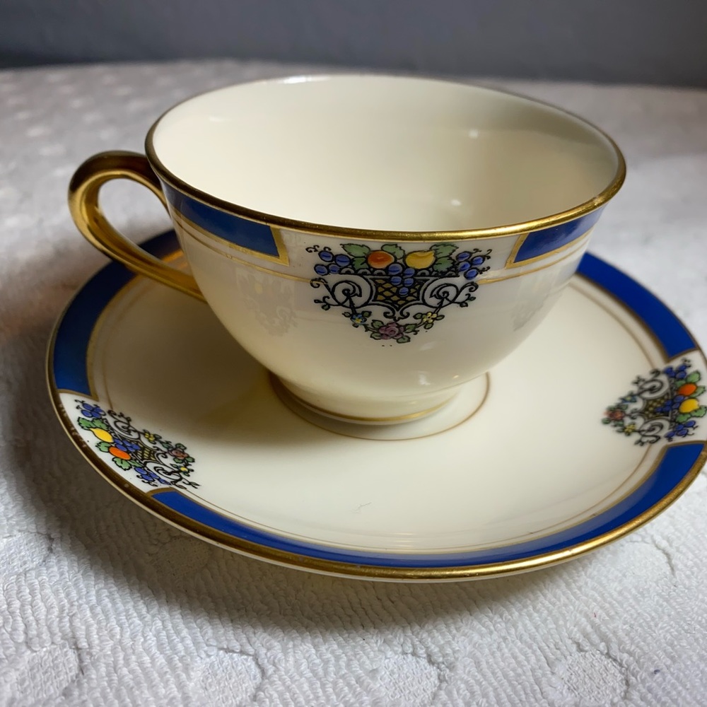 Vintage Lenox 1st Qlty (Westchester S40C)  21/8" CUP & SAUCER SET - Picture 10 of 13